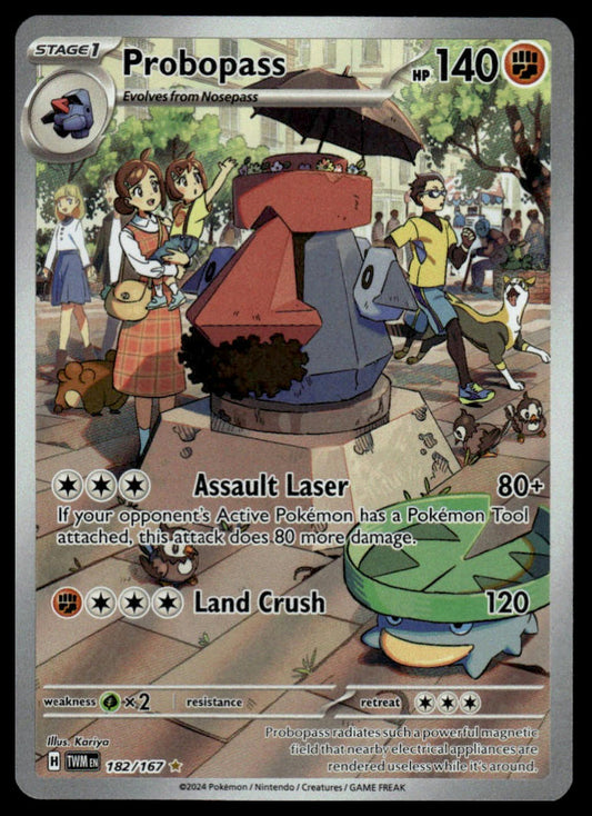 Pokemon TCG Probopass #182/167 SV06: Twilight Masquerade
