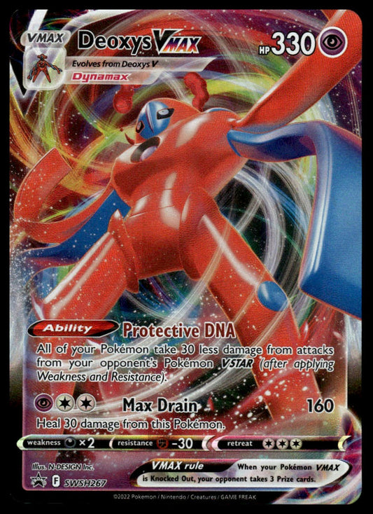 Pokemon TCG Deoxys VMAX #SWSH267 SWSH: Sword & Shield Promo Cards