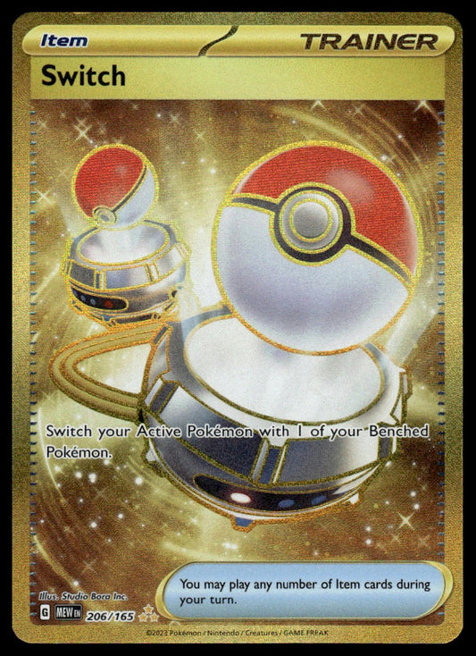 Pokemon TCG Switch #206/165 SV: Scarlet & Violet 151