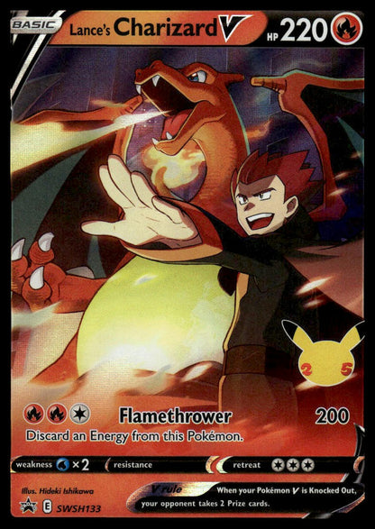 Pokemon TCG Lance's Charizard V #SWSH133 SWSH: Sword & Shield Promo Cards