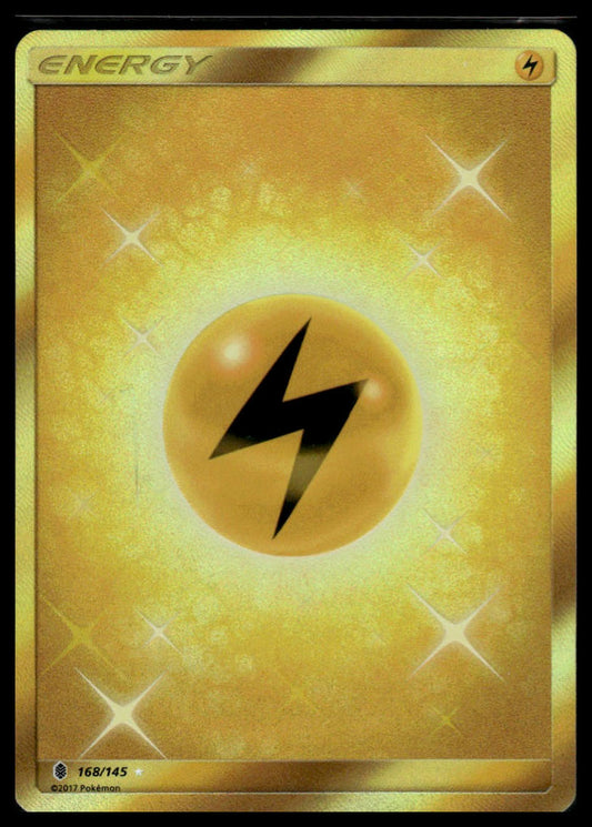 Pokemon TCG Lightning Energy (Secret) #168/145 SM - Guardians Rising