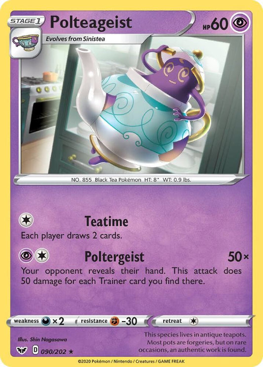 Pokemon Polteageist 90/202 Sword & Shield