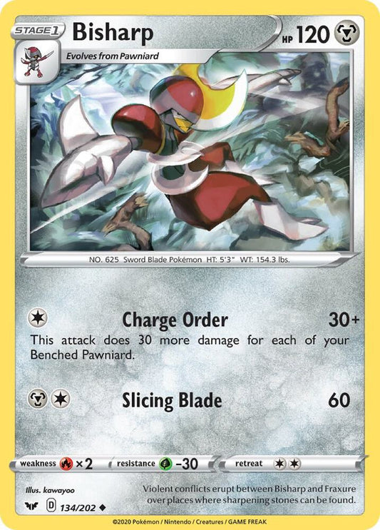 Pokemon Bisharp 134/202 Sword & Shield
