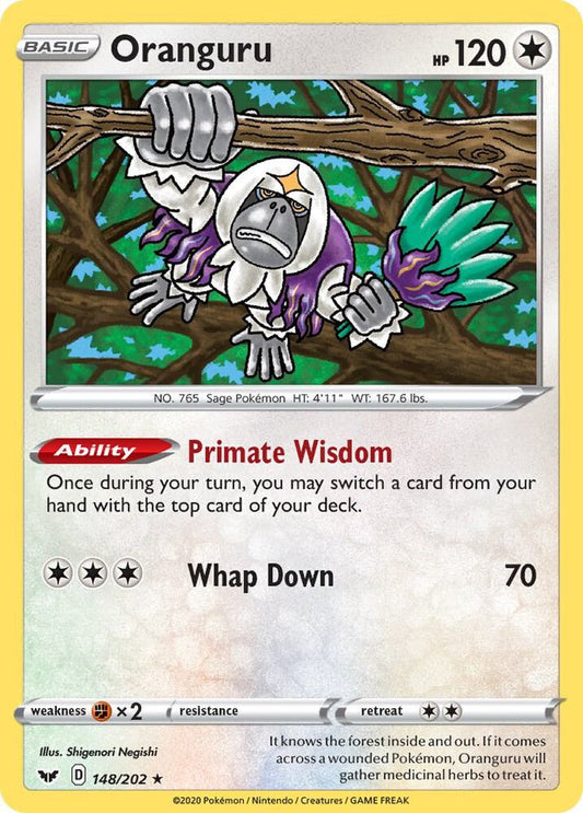 Pokemon Oranguru 148/202 Sword & Shield