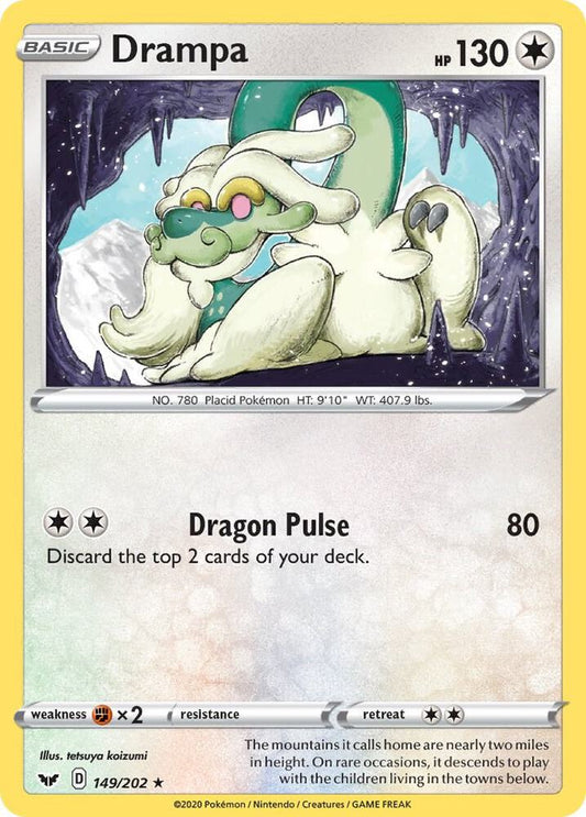 Pokemon Drampa 149/202 Sword & Shield