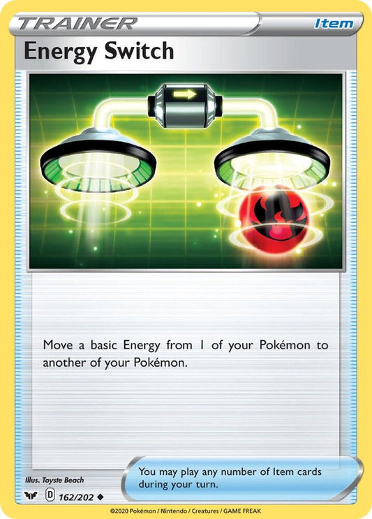 Pokemon Energy Switch 162/202 Sword & Shield