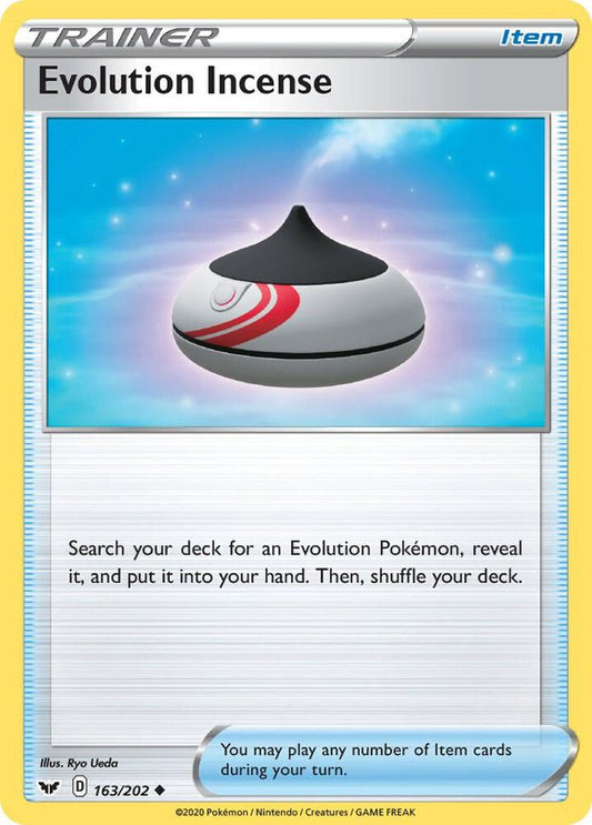 Pokemon Evolution Incense 163/202 Sword & Shield