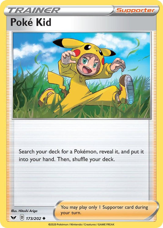 Pokemon Poké Kid 173/202 Sword & Shield