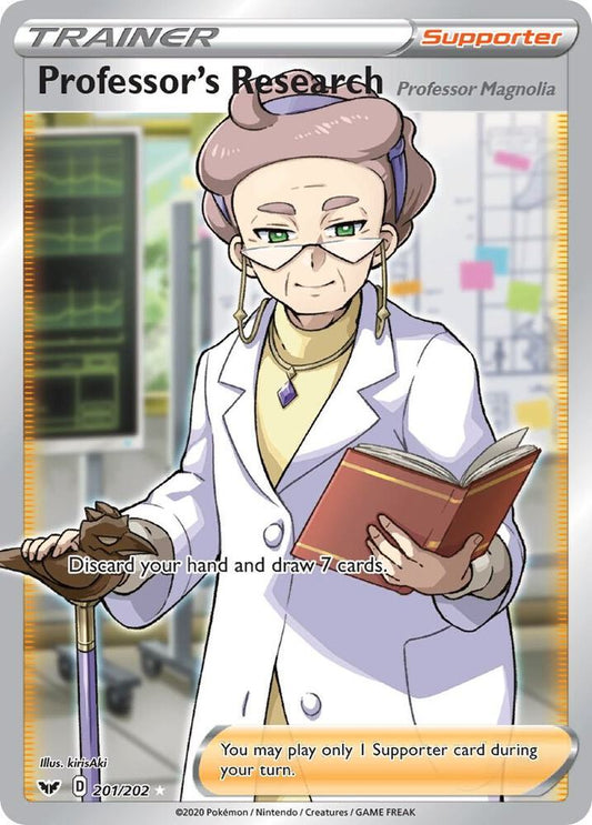 Pokemon Professor's Research 201/202 Sword & Shield