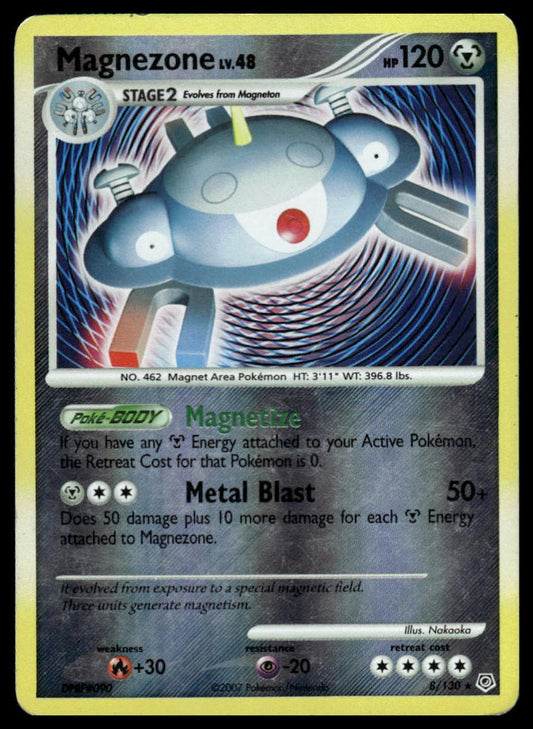 Pokemon TCG Magnezone #8/130 Diamond and Pearl