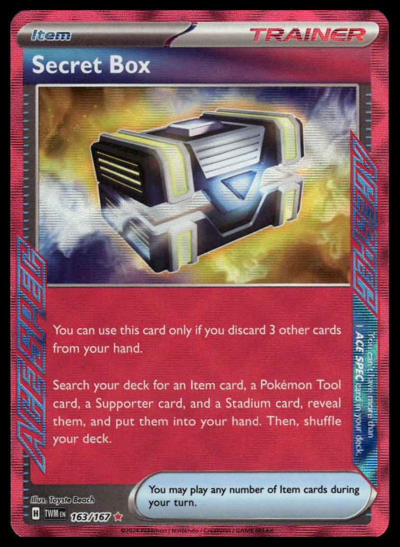 Pokemon TCG Secret Box #163/167 SV06: Twilight Masquerade
