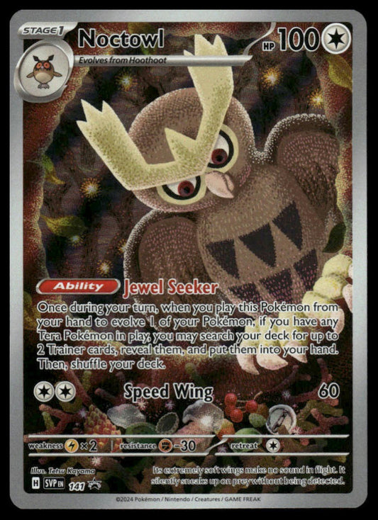 Pokemon TCG Noctowl #141 SV: Scarlet & Violet Promo Cards