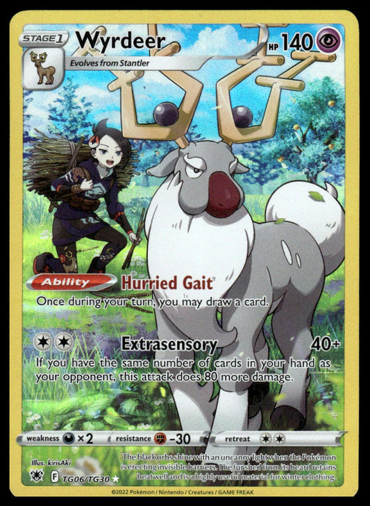 Pokemon TCG Wyrdeer #TG06/TG30 SWSH10: Astral Radiance Trainer Gallery