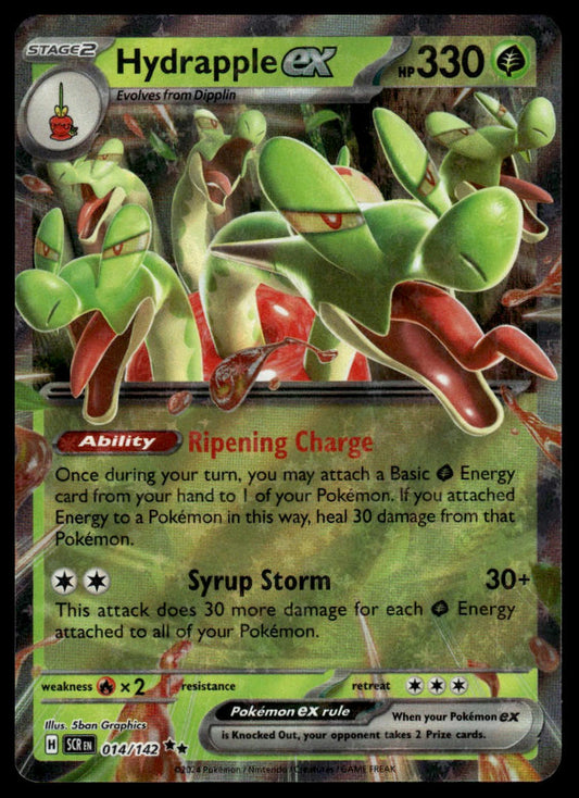 Pokemon TCG Hydrapple ex #014/142 SV07: Stellar Crown