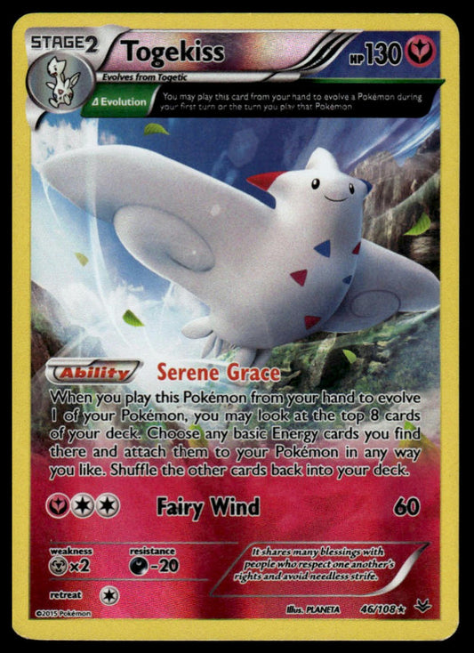 Pokemon TCG Togekiss (46 Delta) #46/108 XY - Roaring Skies