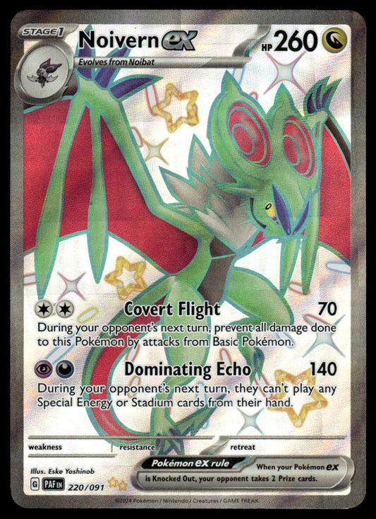 Pokemon TCG Noivern ex #220/091 SV: Paldean Fates