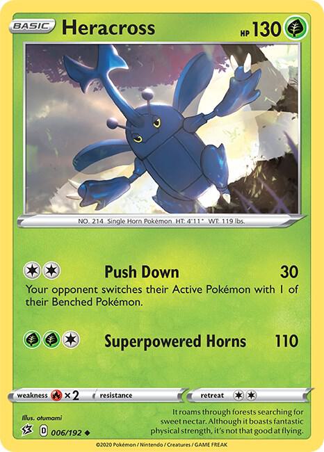 Pokemon Heracross 6/192 Rebel Clash