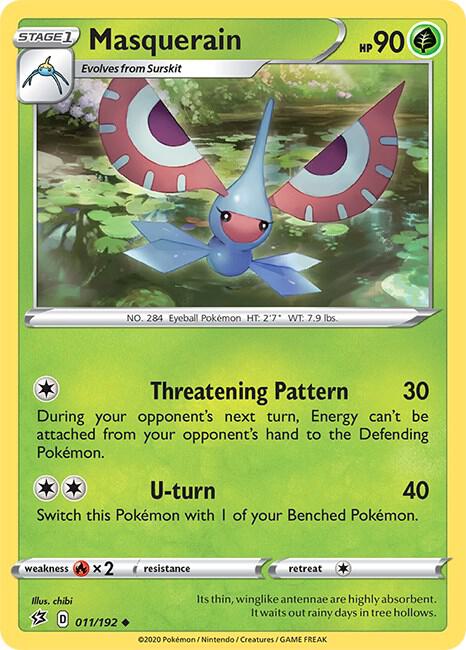Pokemon Masquerain 11/192 Rebel Clash