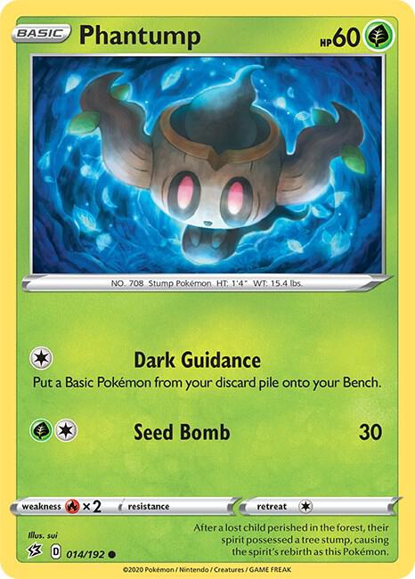 Pokemon Phantump 14/192 Rebel Clash