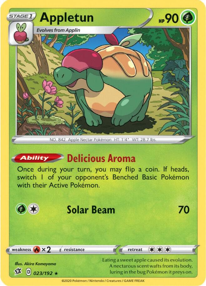 Pokemon Appletun 23/192 Rebel Clash