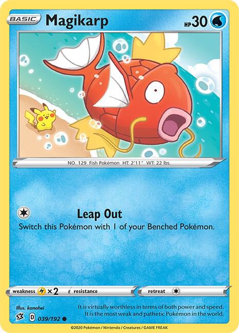 Pokemon Magikarp 39/192 Rebel Clash