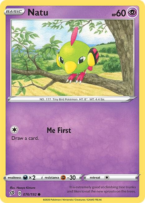 Pokemon Natu 76/192 Rebel Clash
