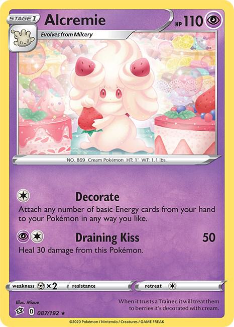Pokemon Alcremie 87/192 Rebel Clash