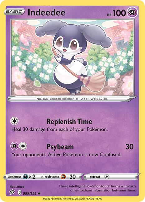 Pokemon Indeedee 88/192 Rebel Clash