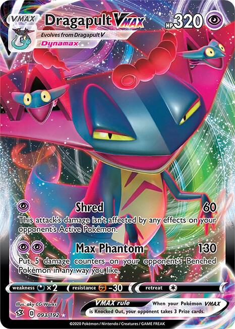 Pokemon Dragapult VMAX 93/192 Rebel Clash