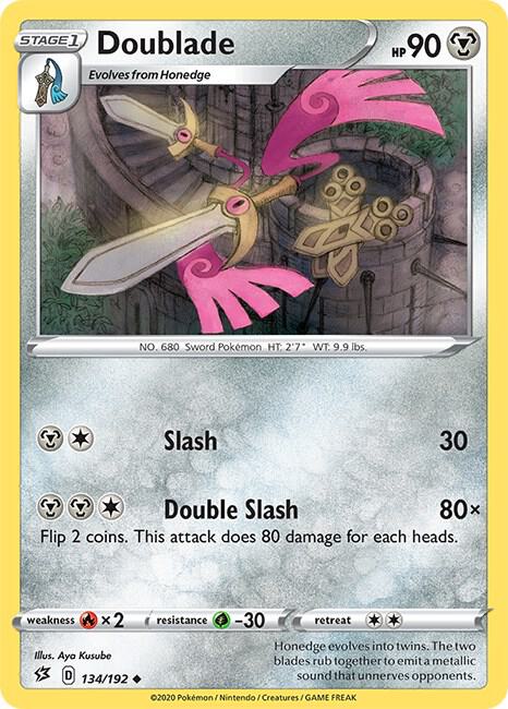 Pokemon Doublade 134/192 Rebel Clash