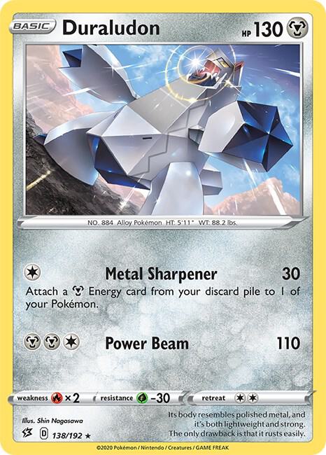 Pokemon Duraludon 138/192 Rebel Clash