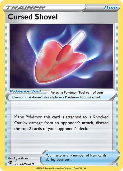 Pokemon Cursed Shovel 157/192 Rebel Clash