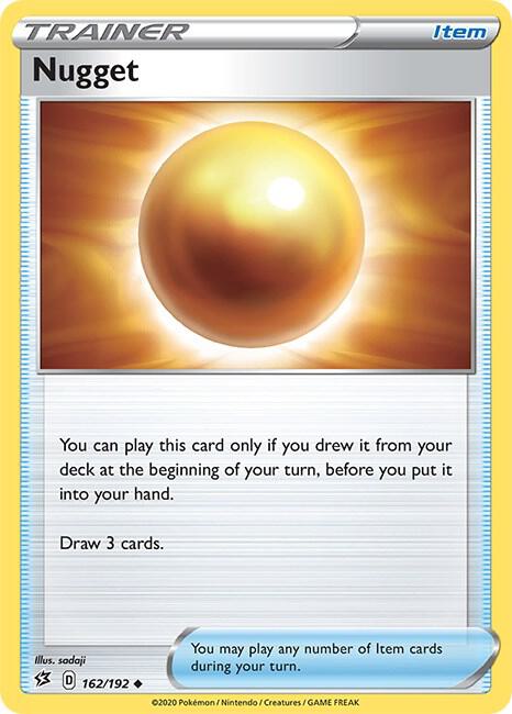 Pokemon Nugget 162/192 Rebel Clash