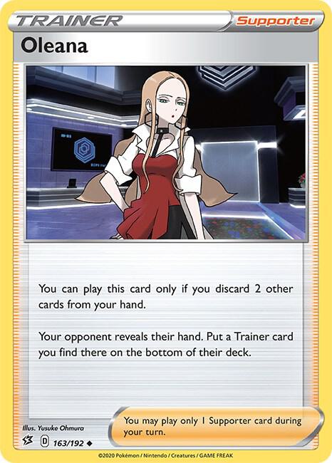 Pokemon Oleana 163/192 Rebel Clash