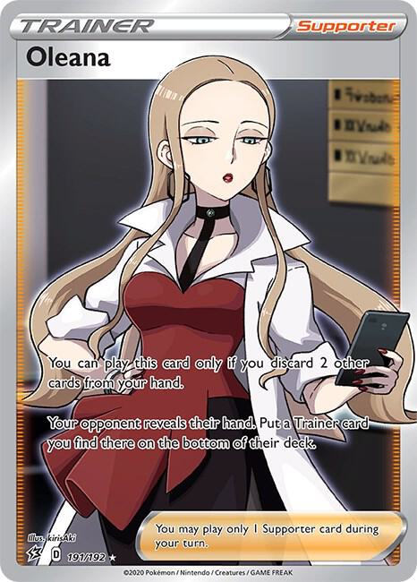 Pokemon Oleana 191/192 Rebel Clash