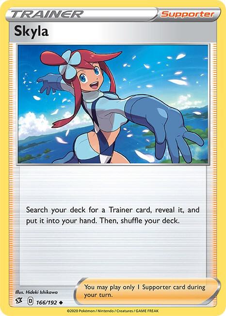 Pokemon Skyla 166/192 Rebel Clash
