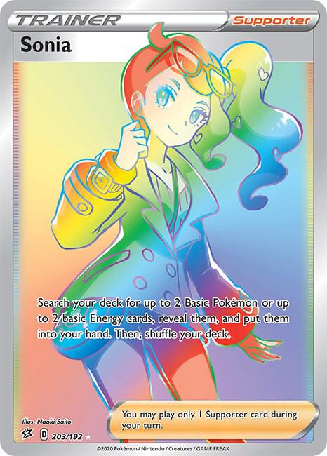 Pokemon Sonia 203/192 Rebel Clash