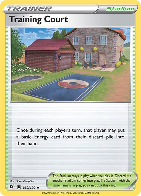 Pokemon Training Court 169/192 Rebel Clash