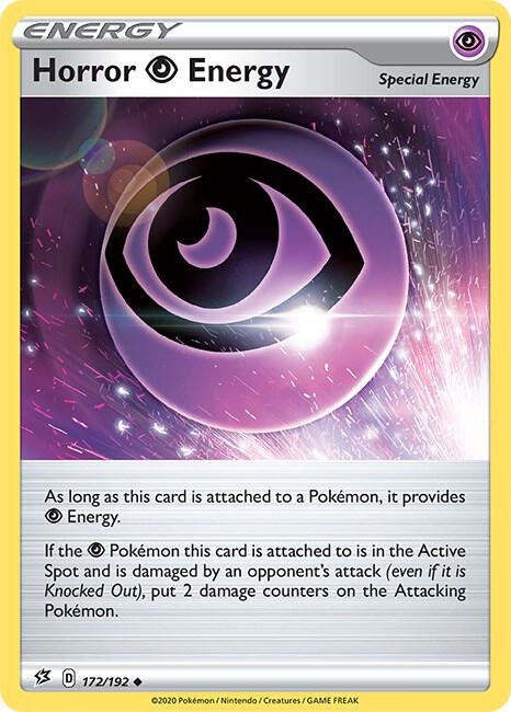 Pokemon Horror Psychic Energy 172/192 Rebel Clash