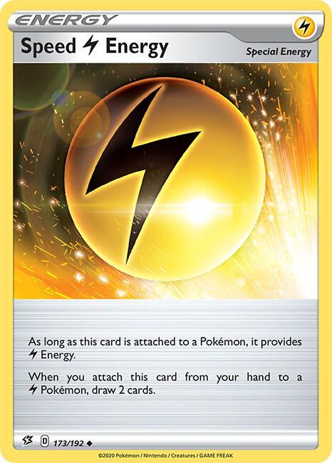 Pokemon Speed Lightning Energy 173/192 Rebel Clash