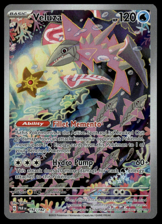Pokemon TCG Veluza #192/182 SV04: Paradox Rift