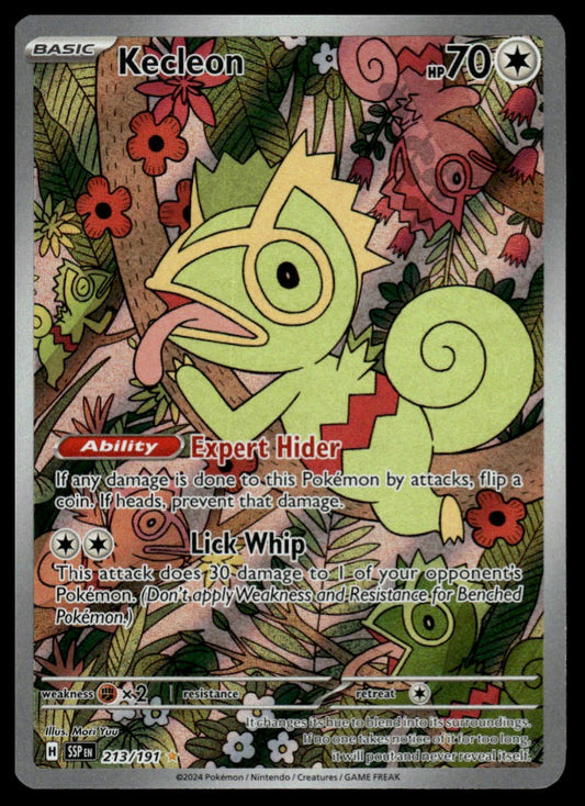 Pokemon TCG Kecleon #213/191 SV08: Surging Sparks