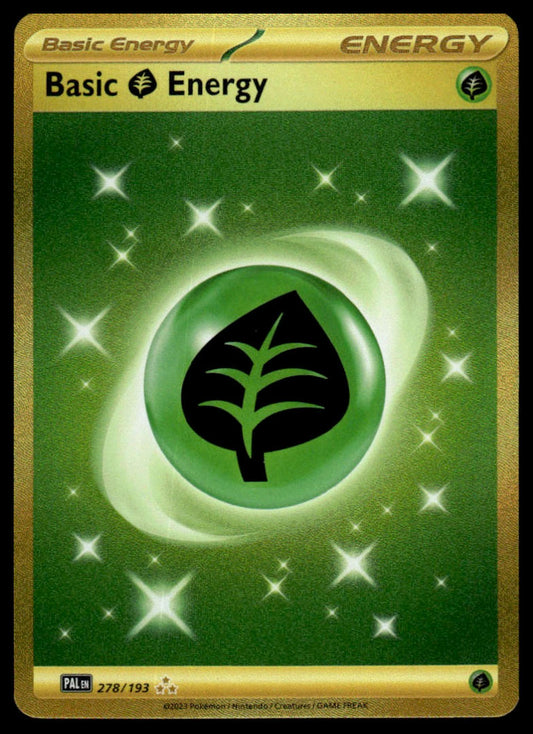 Pokemon TCG Basic Grass Energy #278/193 SV02: Paldea Evolved