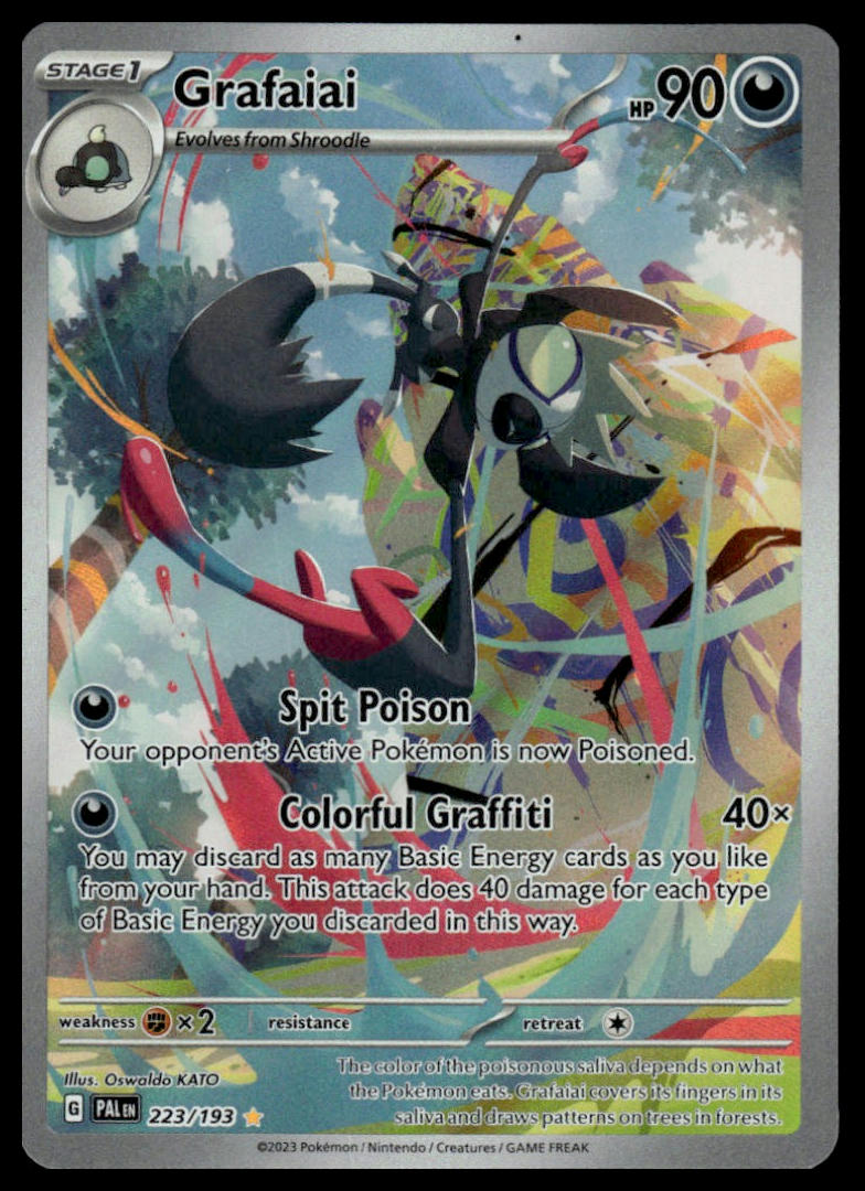 Pokemon TCG Grafaiai #223/193 SV02: Paldea Evolved