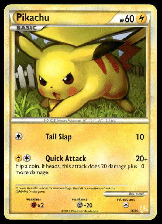 Pokemon TCG Pikachu #78/123 HeartGold SoulSilver