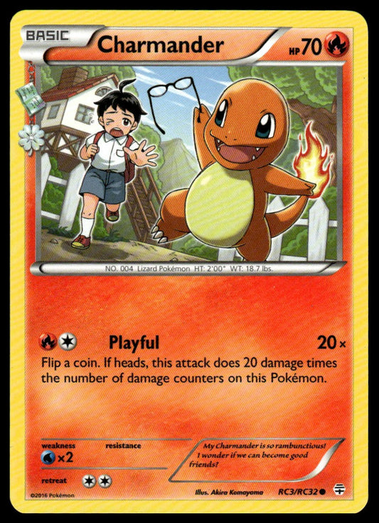 Pokemon TCG Charmander #RC3/RC32 Generations: Radiant Collection