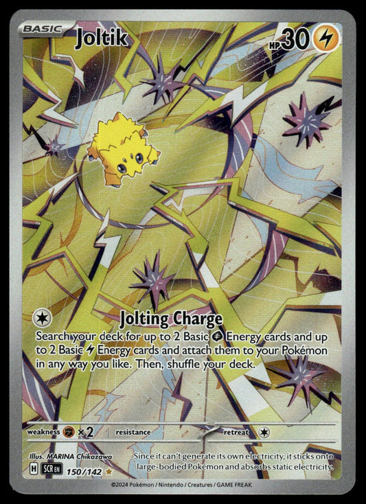 Pokemon TCG Joltik #150/142 SV07: Stellar Crown