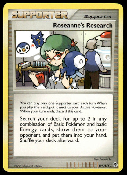 Pokemon TCG Roseanne's Research #011/017 POP Series 8