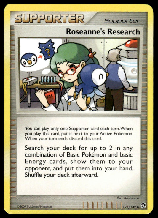 Pokemon TCG Roseanne's Research #011/017 POP Series 8