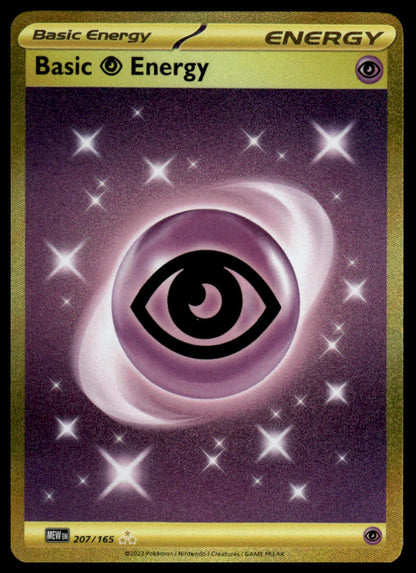 Pokemon TCG Basic Psychic Energy #207/165 SV: Scarlet & Violet 151